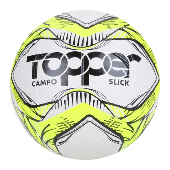 Bola de Futebol de Campo Topper Slick 2020 - Amarelo+Preto Menor preço em Bola de Futebol de Campo Topper Slick 2020 - Amarelo+Preto