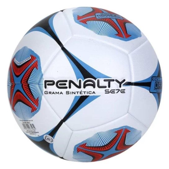 Bola de Futebol Penalty Society Se7e R2 Ko X - Branco+Azul Menor preço em Bola de Futebol Penalty Society Se7e R2 Ko X - Branco+Azul
