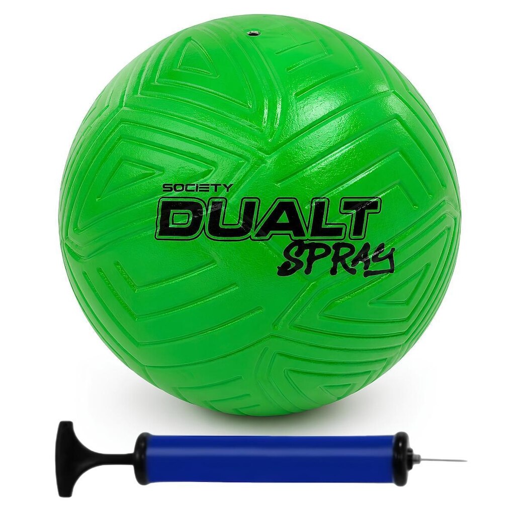 Bola de Futebol Society Dualt Spray com Bomba de Ar