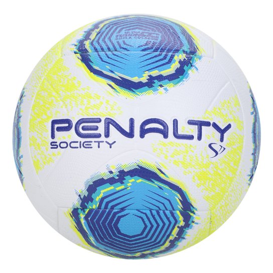 Bola de Futebol Society Penalty S11 R2 XXII - Branco+Azul é ruim? Bola de Futebol Society Penalty S11 R2 XXII - Branco+Azul é boa?