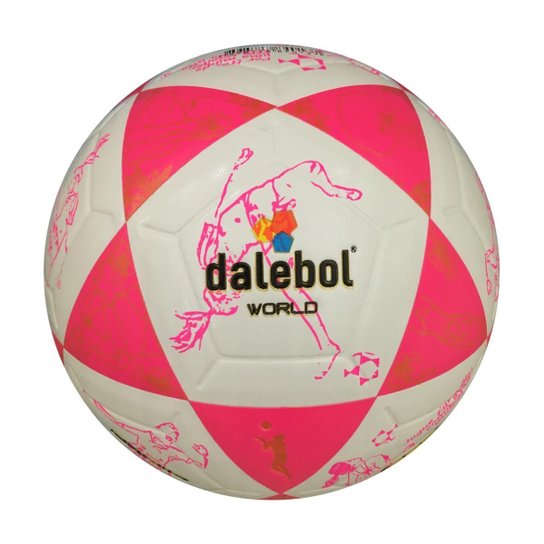 Bola de Futevôlei Dalebol Ft5 Pro Futalta - Rosa+Branco Menor preço em Bola de Futevôlei Dalebol Ft5 Pro Futalta - Rosa+Branco
