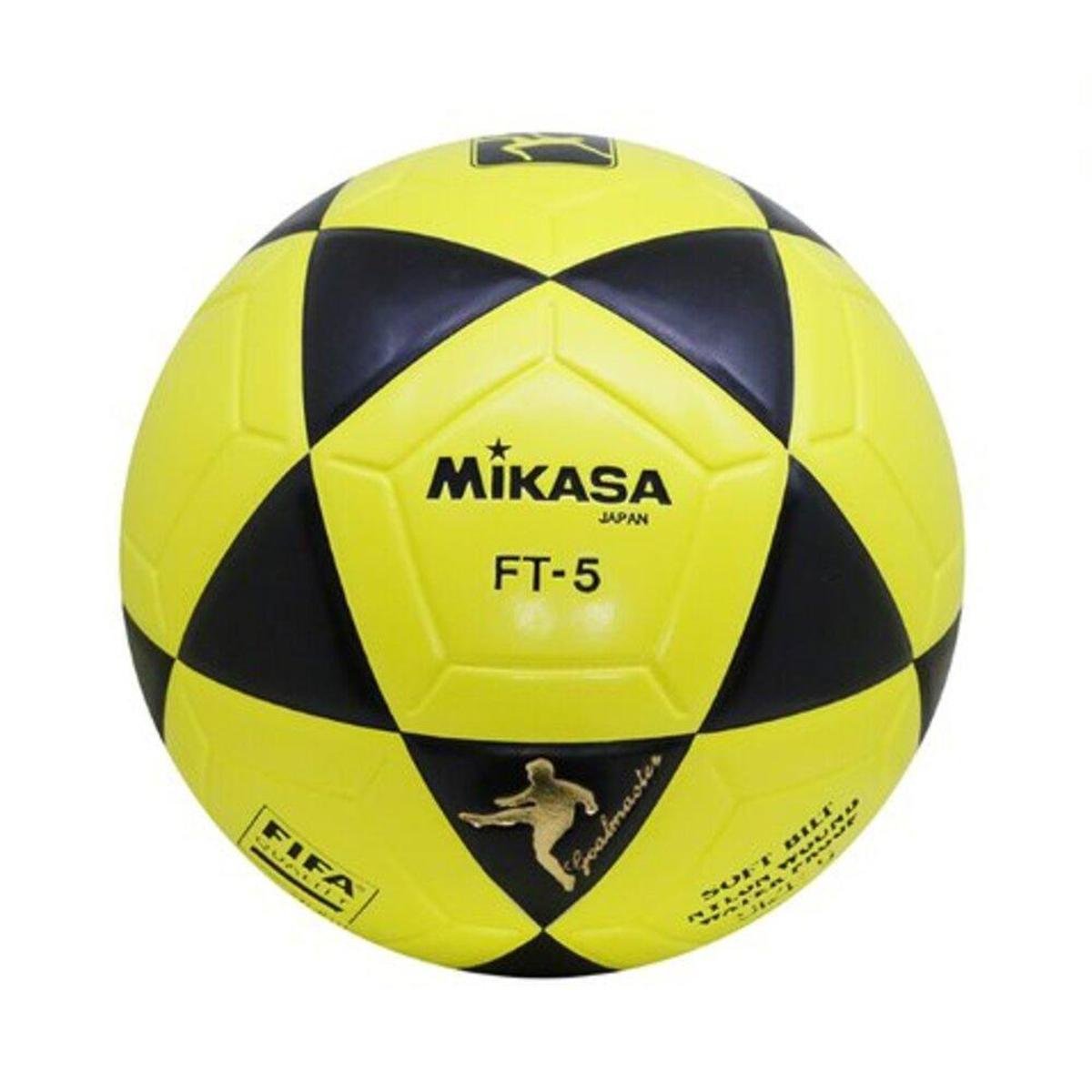 Bola de Futevôlei Mikasa FT 5 -  e Preto Menor preço em Bola de Futevôlei Mikasa FT 5 -  e Preto
