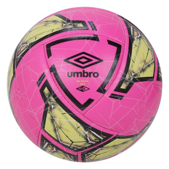 Bola de Futevôlei Umbro Neo Swerve - Rosa+Preto Menor preço em Bola de Futevôlei Umbro Neo Swerve - Rosa+Preto
