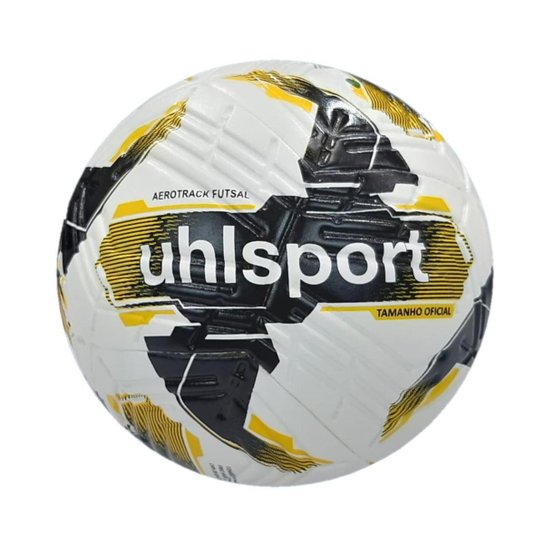 Bola de Futsal Oficial Uhlsport Aerotrack V3 - Amarelo Menor preço em Bola de Futsal Oficial Uhlsport Aerotrack V3 - Amarelo