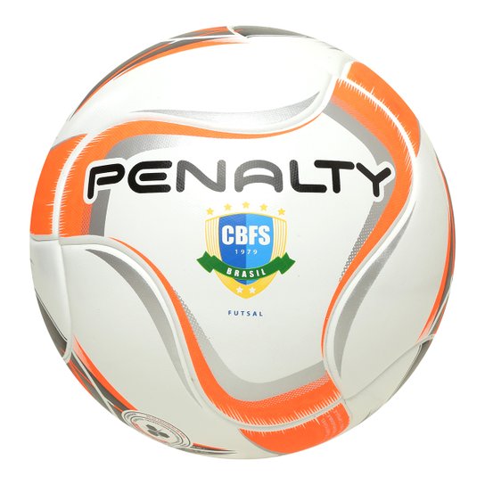 Bola de Futsal Penalty Max 500 Term X CBFS - Branco+Preto Menor preço em Bola de Futsal Penalty Max 500 Term X CBFS - Branco+Preto