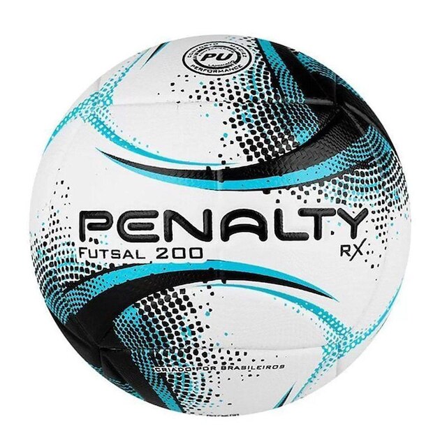 Bola de Futsal Penalty Rx 200 XXI - Branco+Azul é boa?
