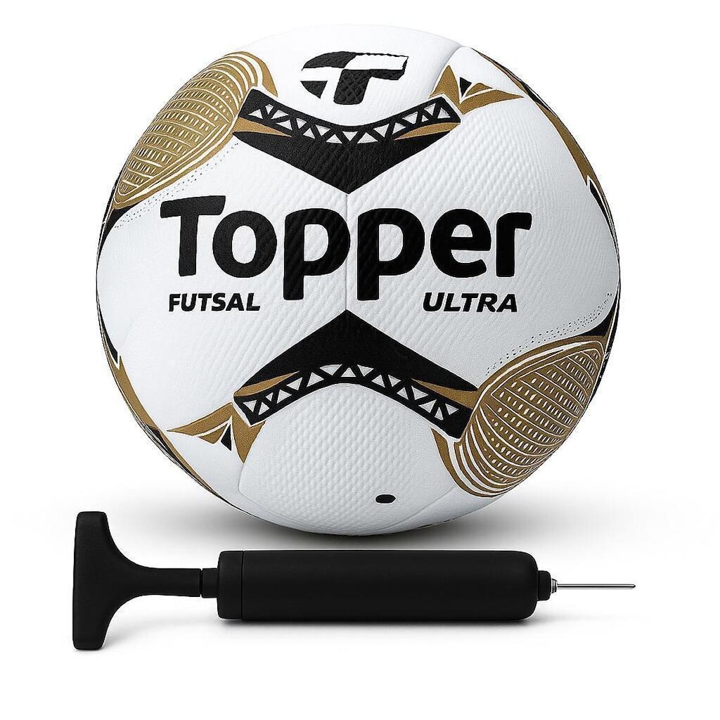 Bola de Futsal Salão Topper Ultra e Bomba