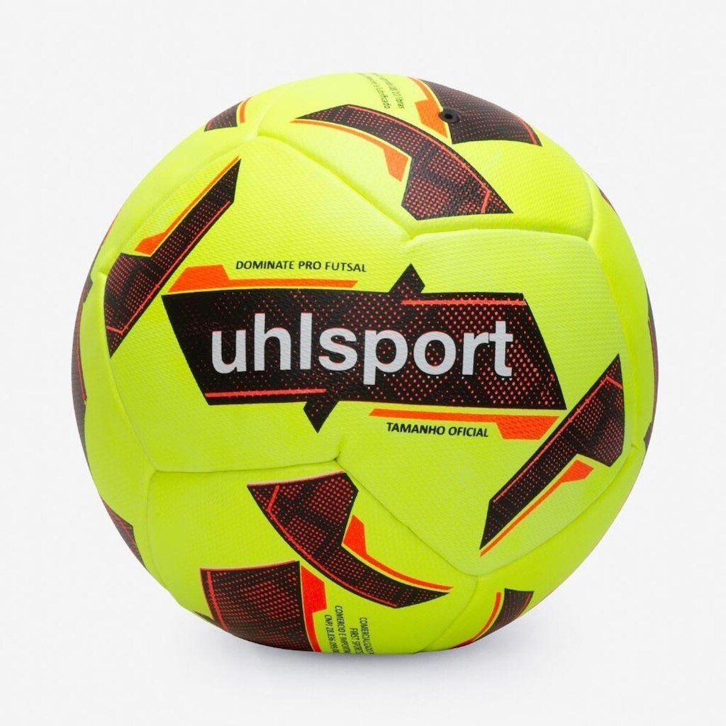 Bola de Futsal Uhlsport Dominate Pro - e Vermelho