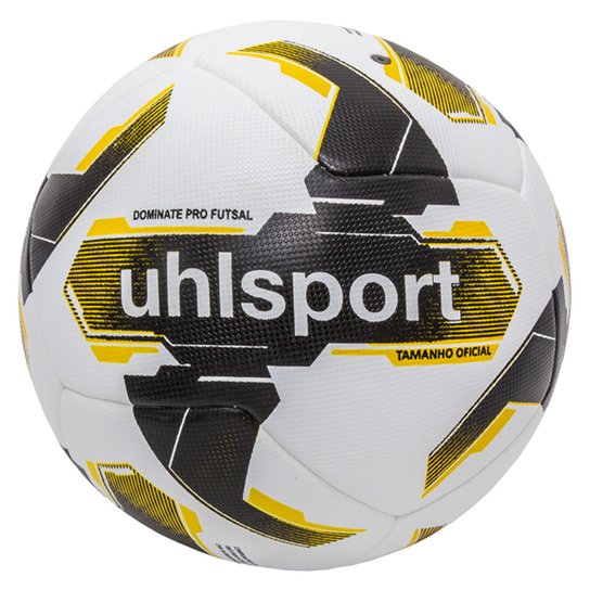 Bola de Futsal Uhlsport Dominate PRO - Branco+Preto Menor preço em Bola de Futsal Uhlsport Dominate PRO - Branco+Preto