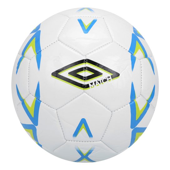 Bola de Futsal Umbro Match - Azul+Verde Limão Menor preço em Bola de Futsal Umbro Match - Azul+Verde Limão