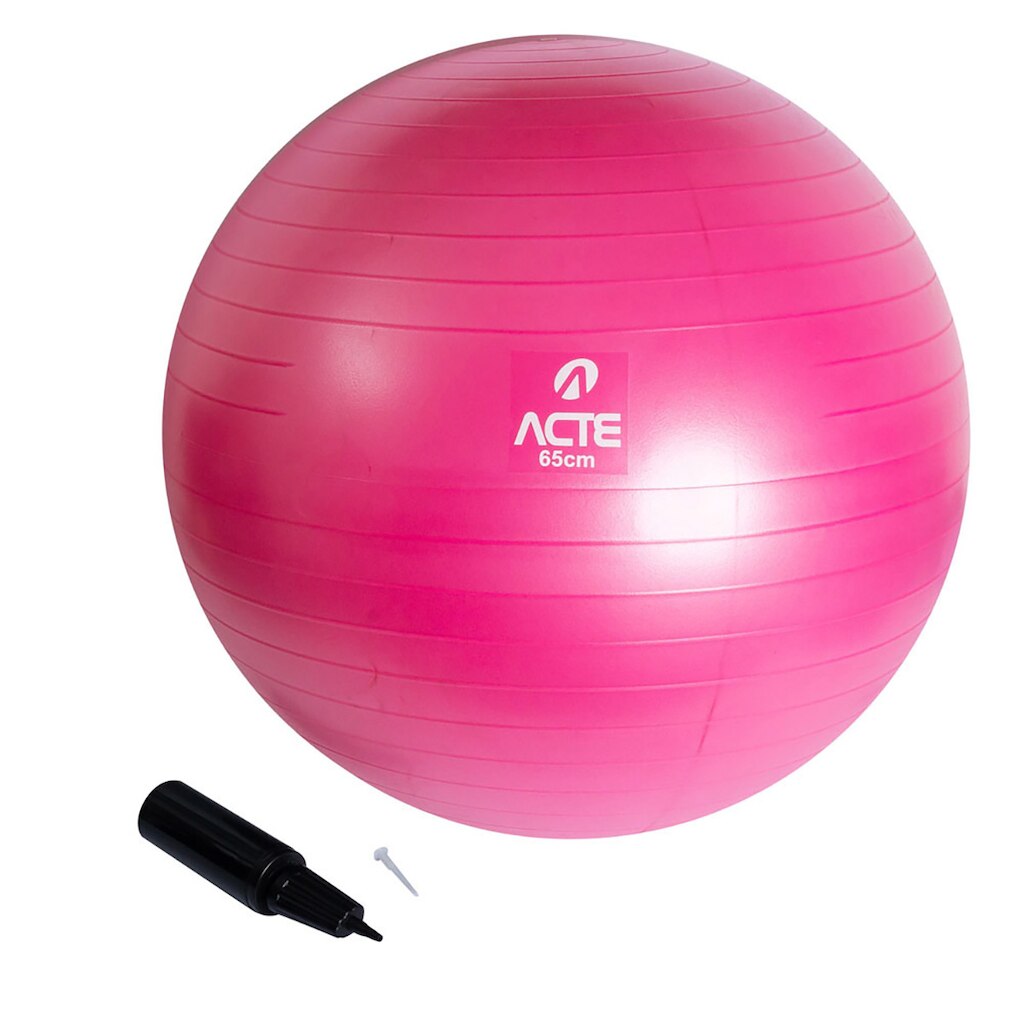 Bola de Ginástica Acte Sports 65 cm c/ Bomba de Ar