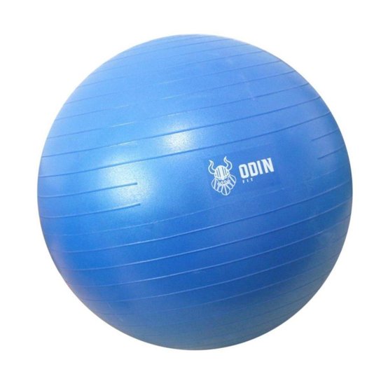 Bola de Ginástica Suíça Yoga Pilates 65cm Odin Fit - Azul Menor preço em Bola de Ginástica Suíça Yoga Pilates 65cm Odin Fit - Azul