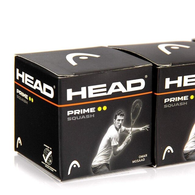 Bola de Squash Head Prime Preta