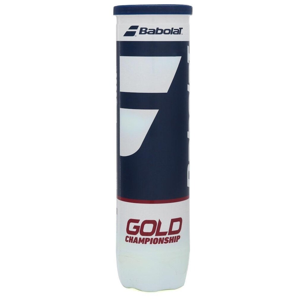 Bola de Tênis Babolat Gold Championship Tubo com 4 Bolas