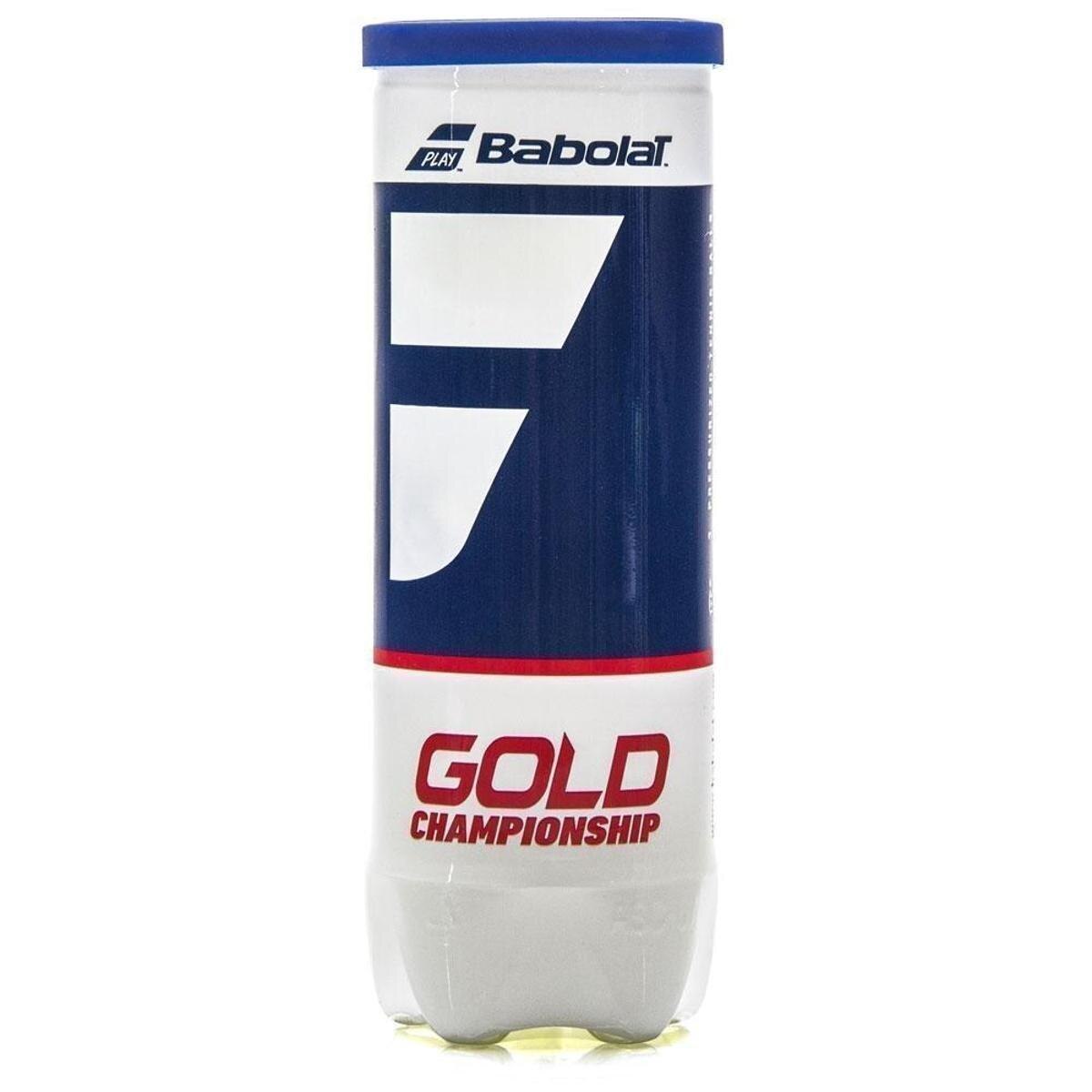 Bola de Tênis Babolat Gold Championship Tudo c/ 3 Bolas Menor preço em Bola de Tênis Babolat Gold Championship Tudo c/ 3 Bolas