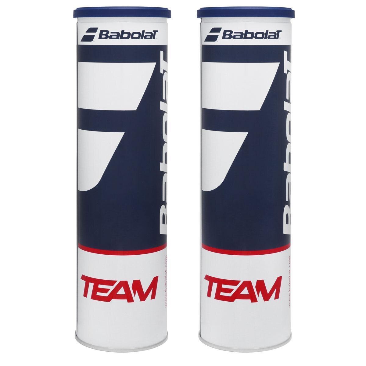 Bola de Tênis Babolat Team All Court Premium Pack com 4 Bolas