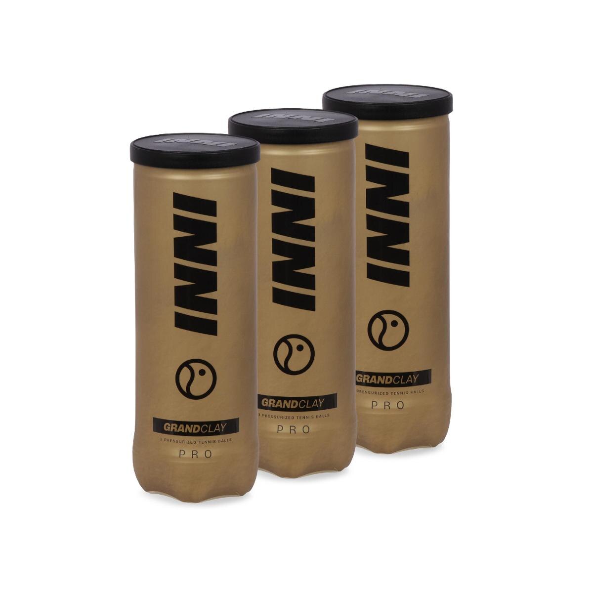 Bola de Tênis Inni Grand Clay Pro 3 Tubos