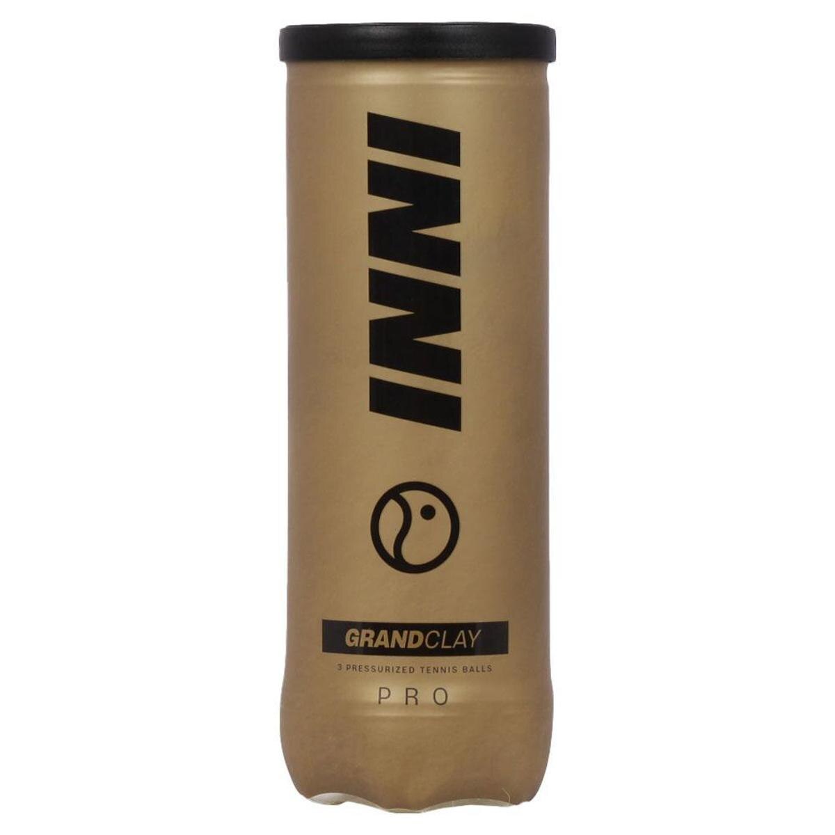Bola de Tênis Inni Grand Clay Tubo Com 03 Bolas