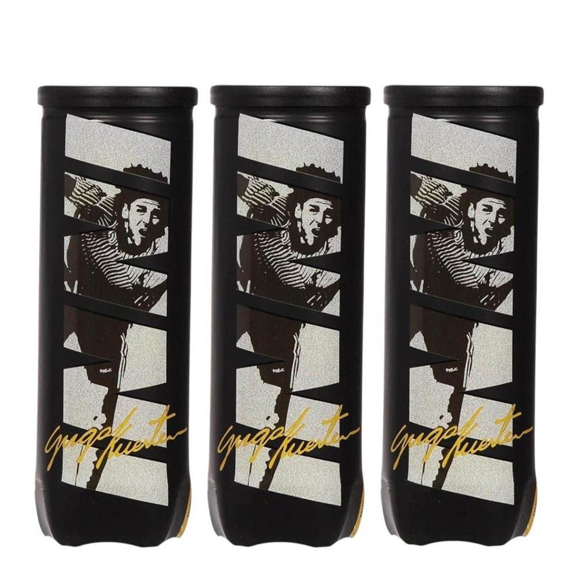 Bola de Tênis Inni Guga Kuerten Pack 3 Tubos