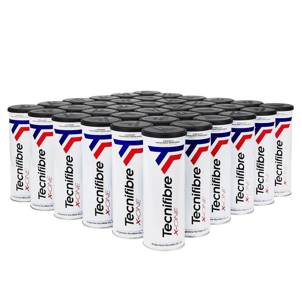 Bola de Tênis Tecnifibre X-One Caixa com 36 Latas
