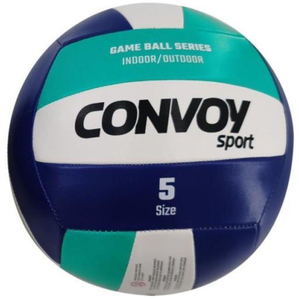 Bola De Vôlei Costurada Para Quadra E Praia Convoy N.5 Pvc