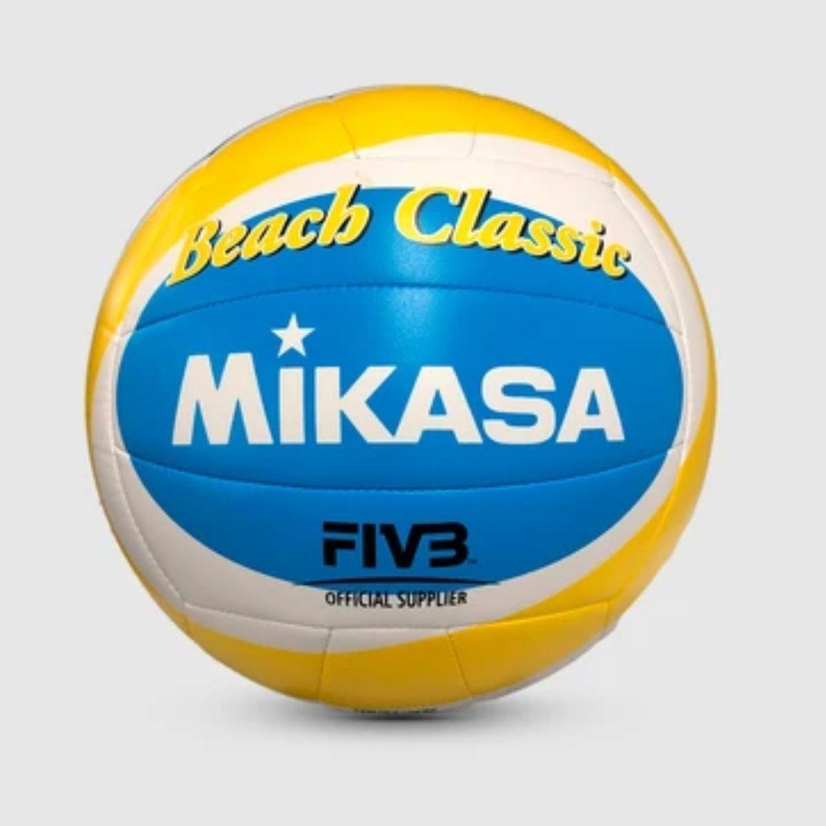 Bola de Vôlei de Praia Mikasa BV543 YSB Menor preço em Bola de Vôlei de Praia Mikasa BV543 YSB