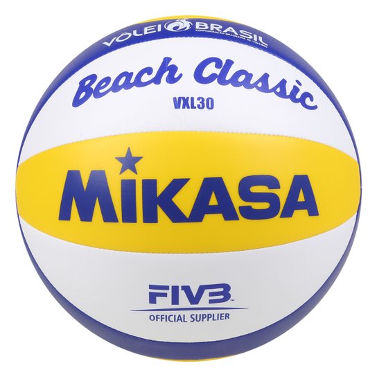 Bola de Volêi de Praia Mikasa Vxl30 Treino - Branco+Azul é ruim? Bola de Volêi de Praia Mikasa Vxl30 Treino - Branco+Azul é boa?