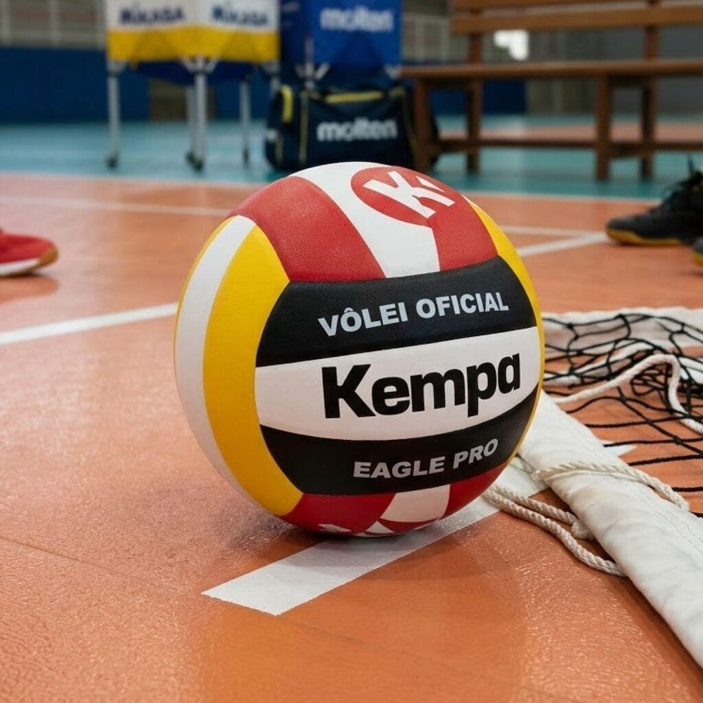 Bola de Vôlei Kempa Eagle Pro Vermelha