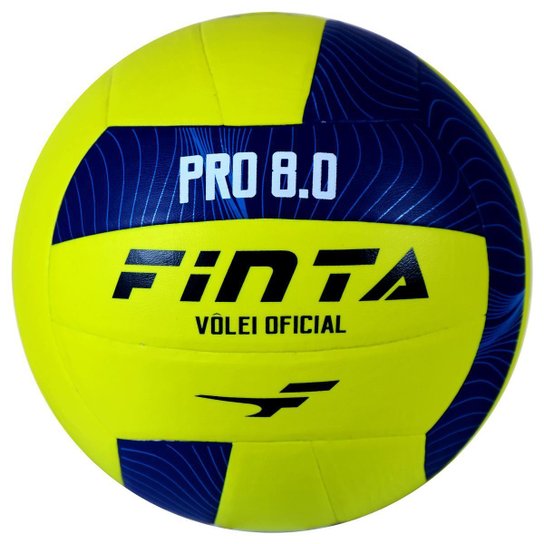 Bola de Vôlei Oficial Finta PRO 8.0 - Amarelo+Azul é ruim? Bola de Vôlei Oficial Finta PRO 8.0 - Amarelo+Azul é boa?