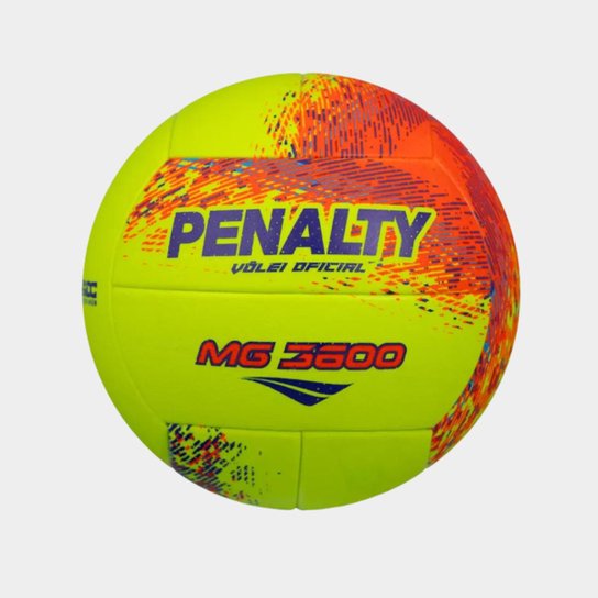 Bola de Vôlei Penalty MG 3600 - Amarelo Menor preço em Bola de Vôlei Penalty MG 3600 - Amarelo