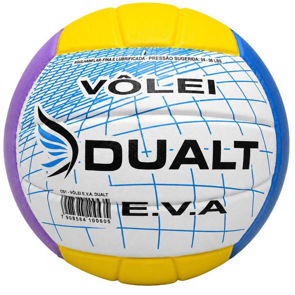 Bola de Vôlei Recreativa Color Dualt E.V.A.