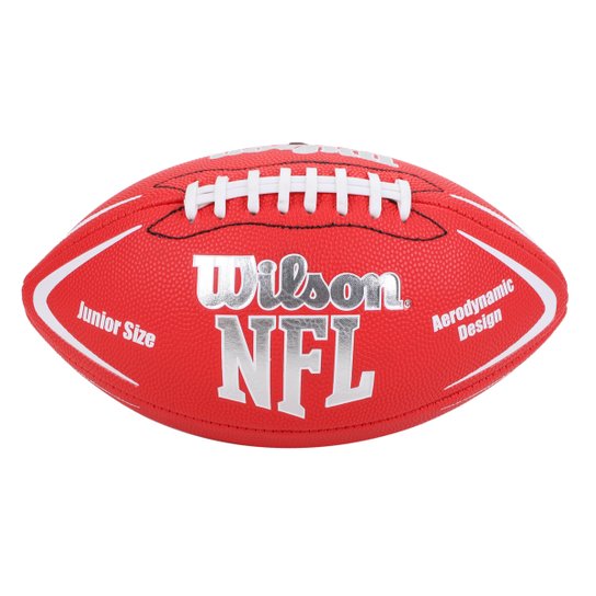 Bola Futebol Americano Wilson NFL Avenger Júnior - Vermelho