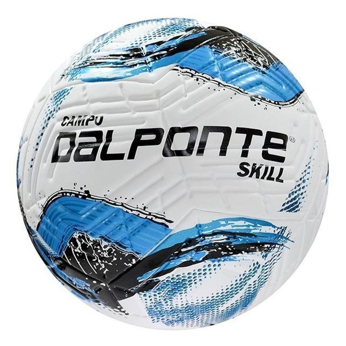 Bola Futebol Dalponte Skill Azul Campo - Branco | Netshoes