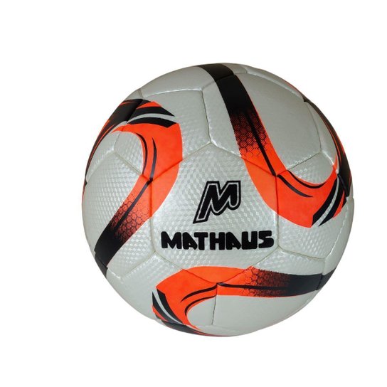Bola Futebol Society Mathaus Oficial Campo Costurada À Mão