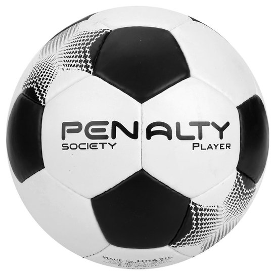 Bola Futebol Society Penalty Player 7 - Branco+Preto é ruim? Bola Futebol Society Penalty Player 7 - Branco+Preto é boa?