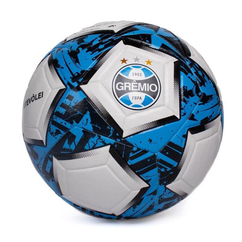 Bola Futevôlei Dualt Grêmio Protech FBPA Branco/Azul