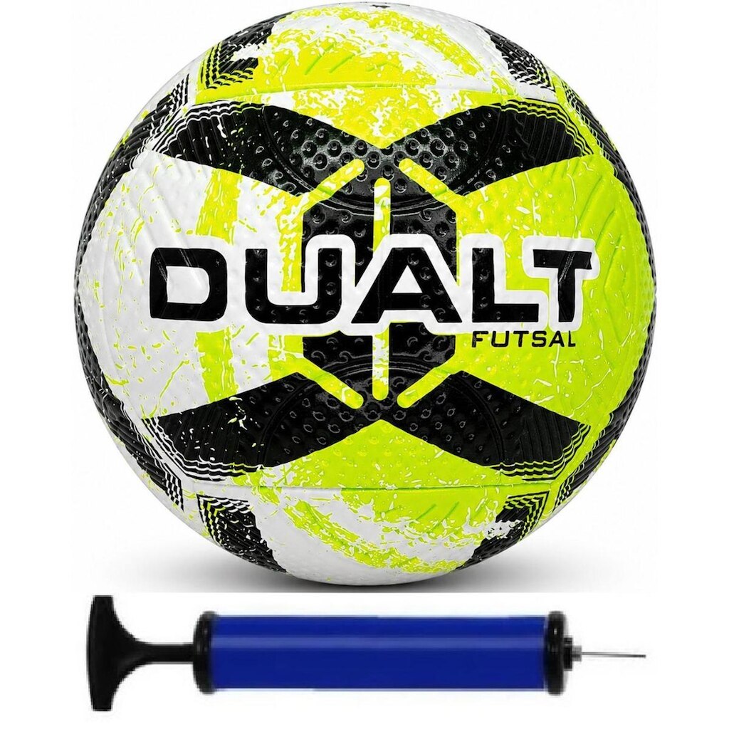 Bola Futsal Dualt Recreativa Treino e Jogo + Bomba de Ar