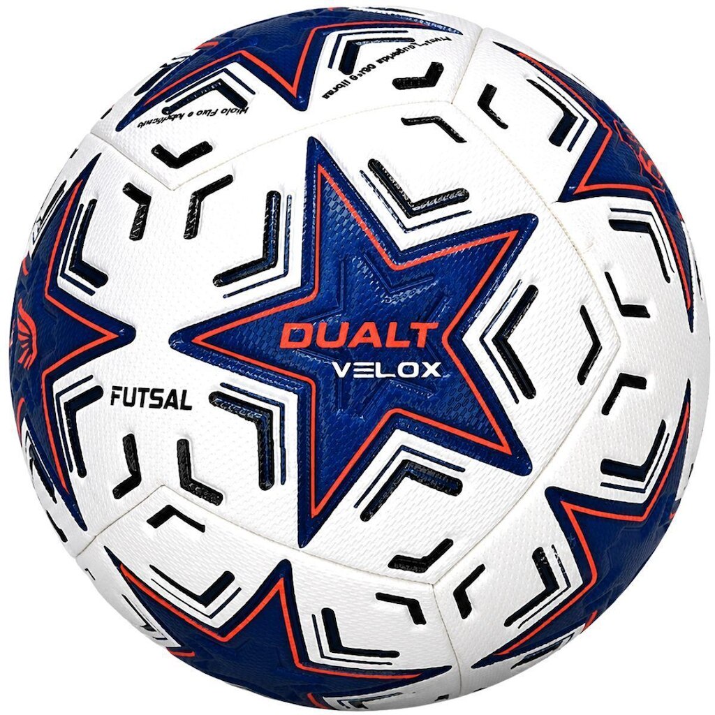 Bola Futsal Dualt Velox 82 Enrugada Oficial