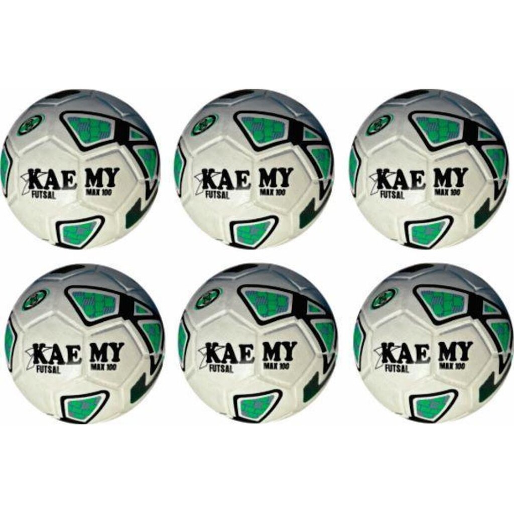 Bola Futsal Max 100 Plus Kaemy Com 06 Unidades