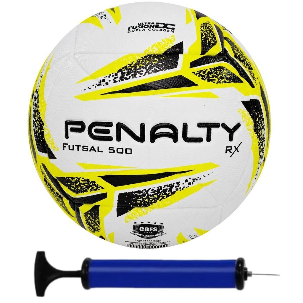 Bola Futsal Penalty Rx 500 Bomba de Ar