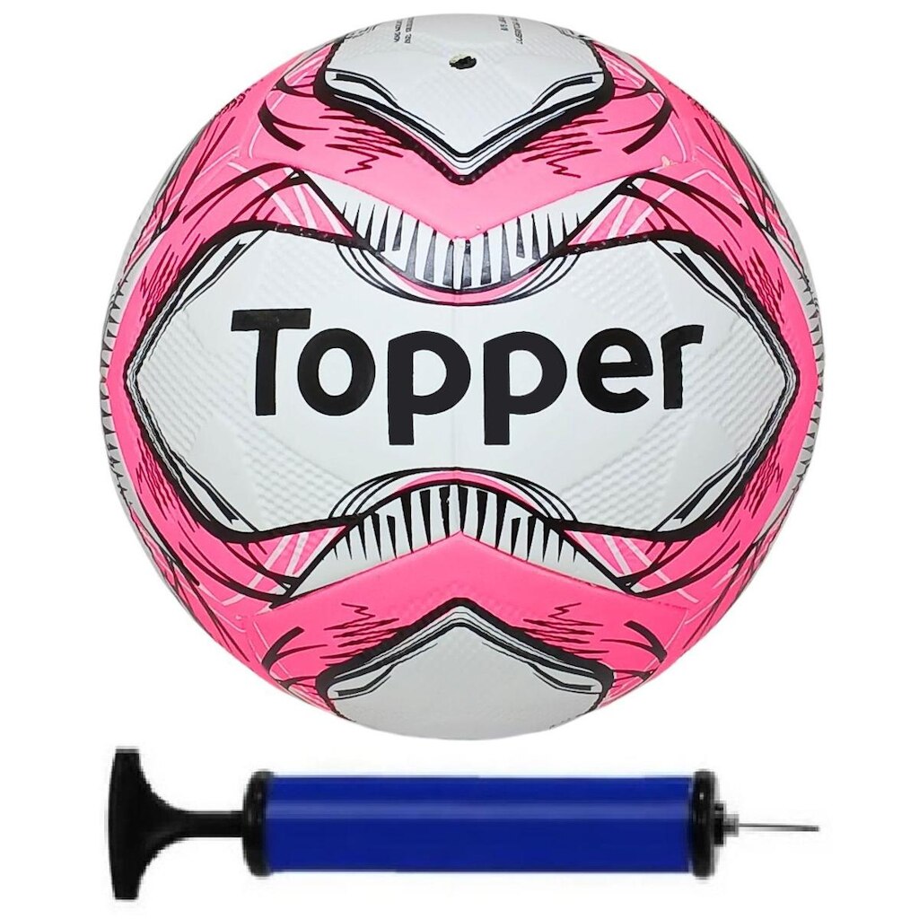 Bola Futsal Topper Slick com Bomba De Ar