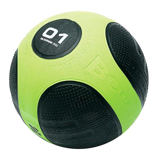 Bola Medicinal 1KG Escape - Preto+verde