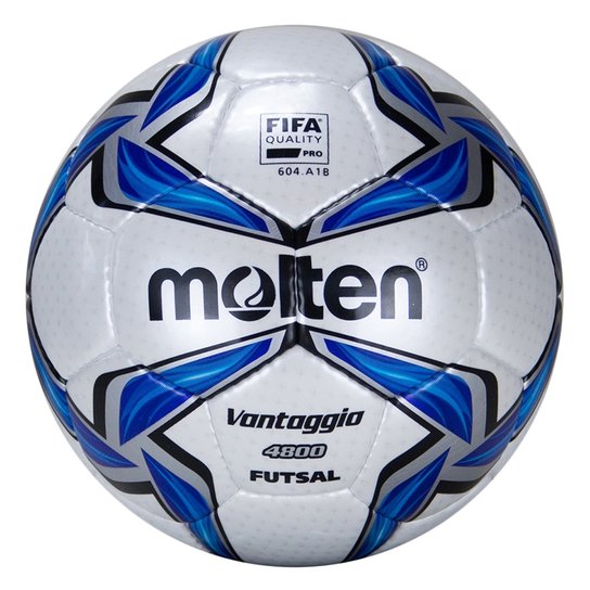 Bola Molten F9v4800 Futsal - Prata