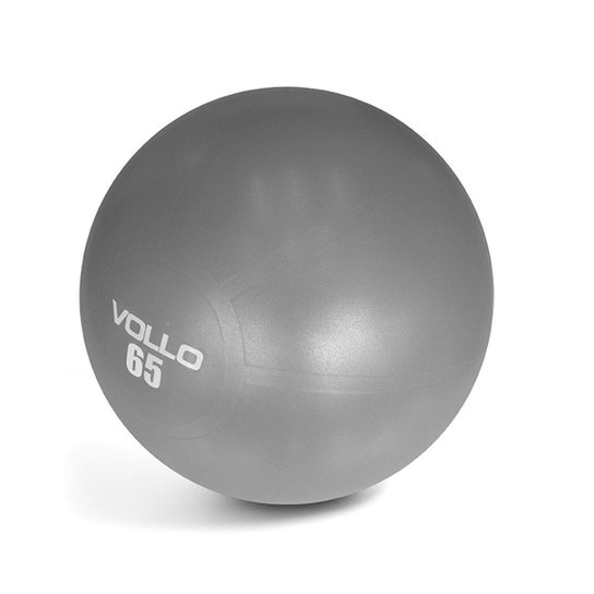 Bola Pilates Gym Ball Com Bomba 65Cm Vp1035 Vollo - Cinza Menor preço em Bola Pilates Gym Ball Com Bomba 65Cm Vp1035 Vollo - Cinza