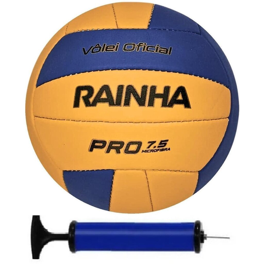 Bola Rainha Volei 7.5 PRO Oficial com Bomba de ar