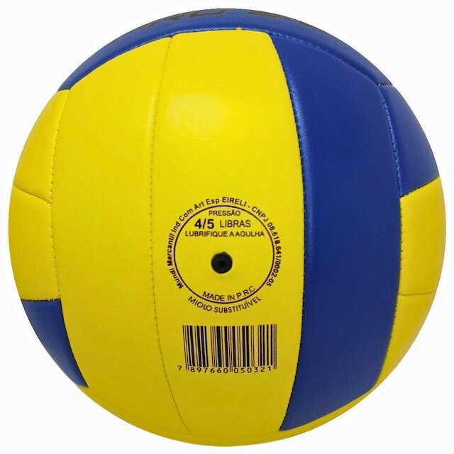 BOLA RAINHA VOLEI OFICIAL PRÓ 2.0 COM BOMBA DE AR
