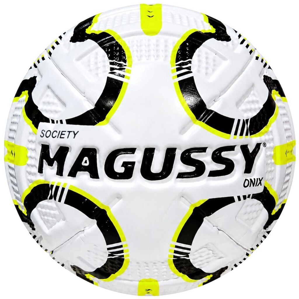 Bola Society Magussy Onix Grama Sintética em Pvc e PU