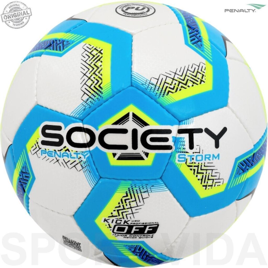 Bola Society Penalty Storm / Quik Off Pro / Pu / Original