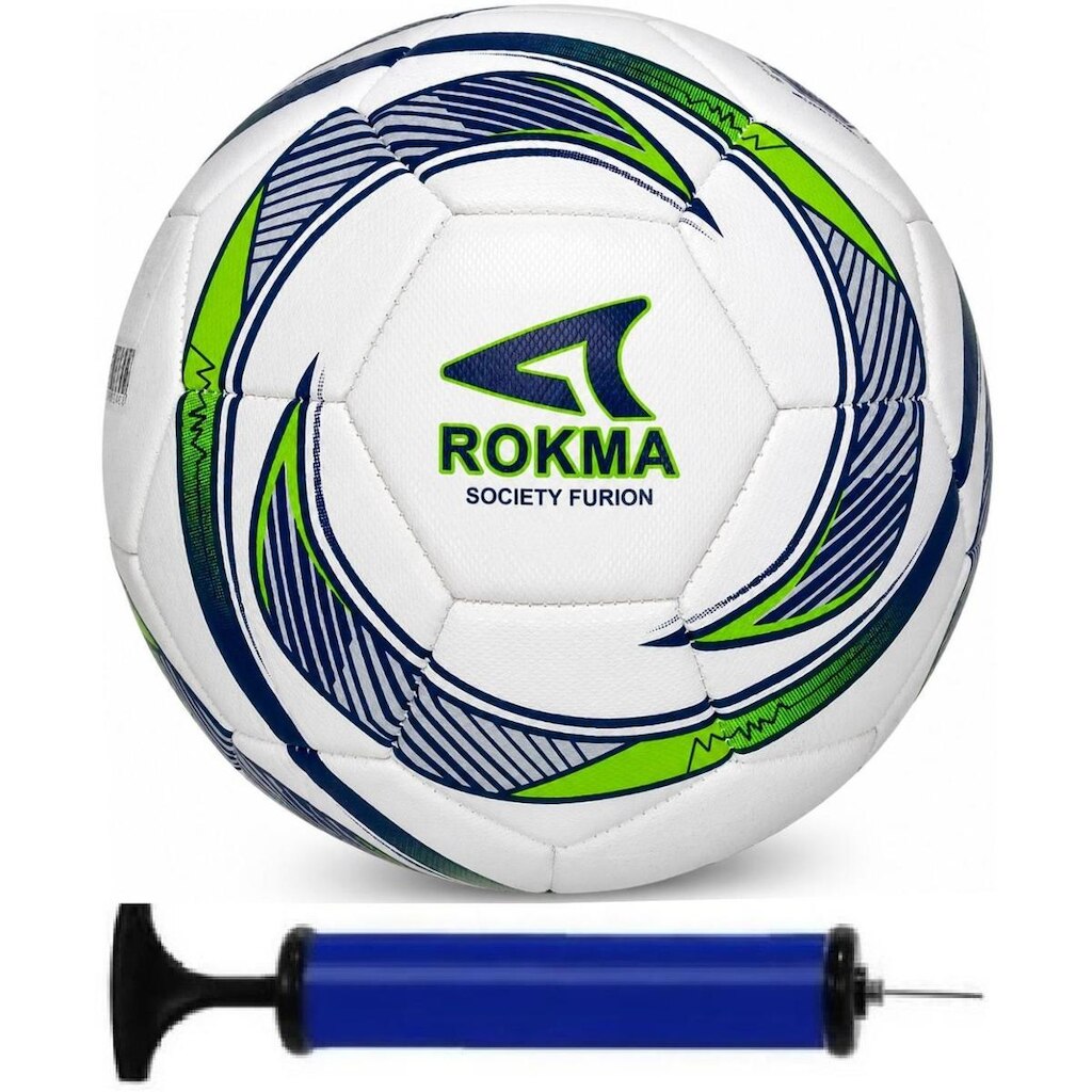 Bola Society Rokma Furion Oficial Jogo + Bomba de Ar