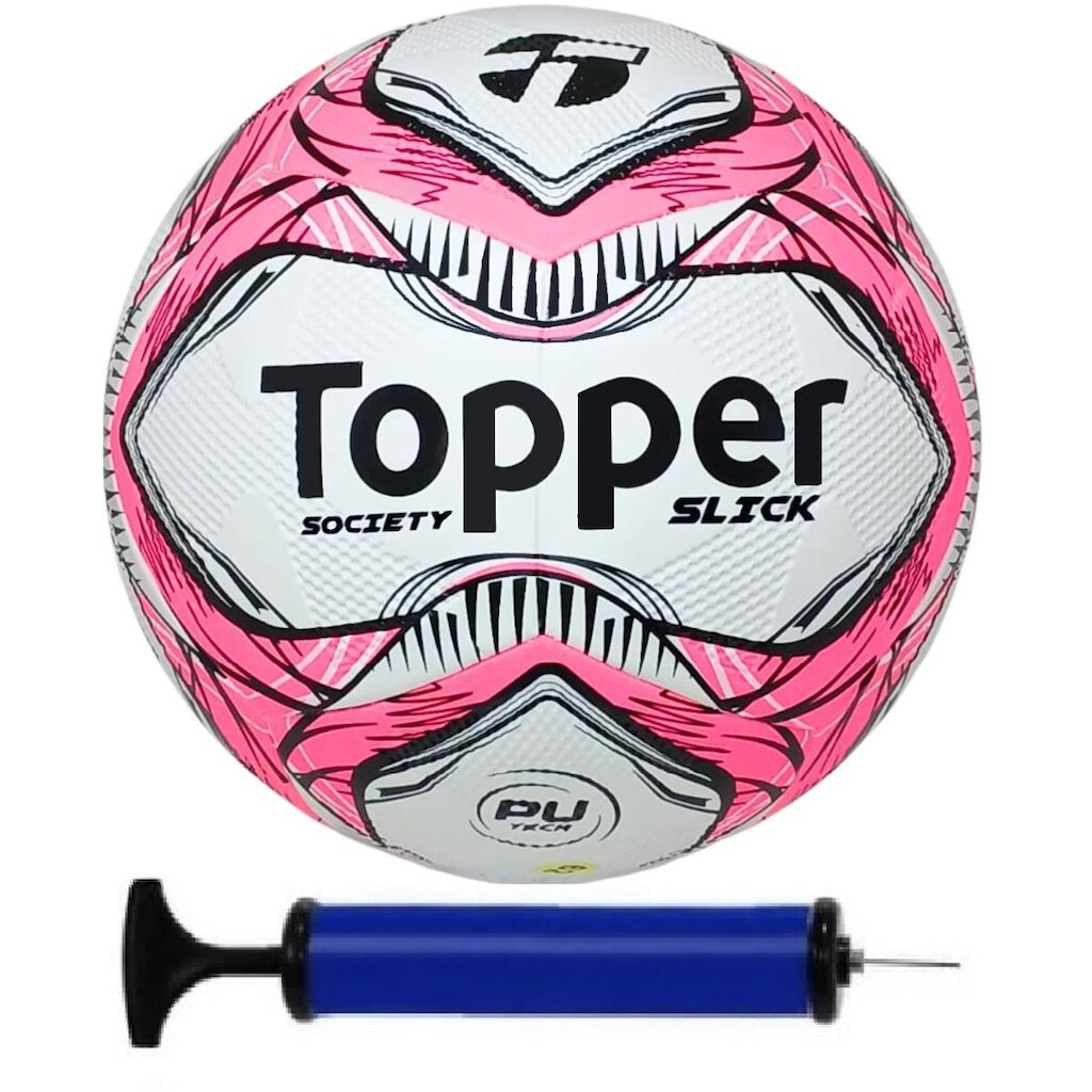 Bola Society Topper Slick + Bomba De Ar